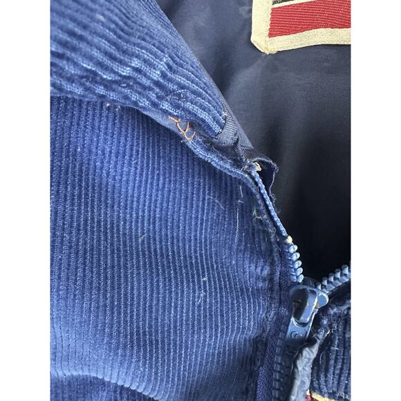 Vtg Levi’s Convertible Jacket Vest Corduroy Western Puffer Men’s Large *Flaws - Picture 3 of 16